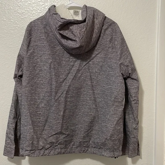 Pink Victoria’s Secret Grey/Black/White Pullover Jacket Sherpa - Quarter Zip 1/4 - Picture 2 of 8